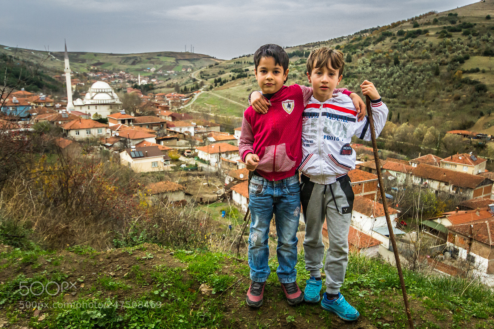 Canon EOS 60D sample photo. Village kids photography