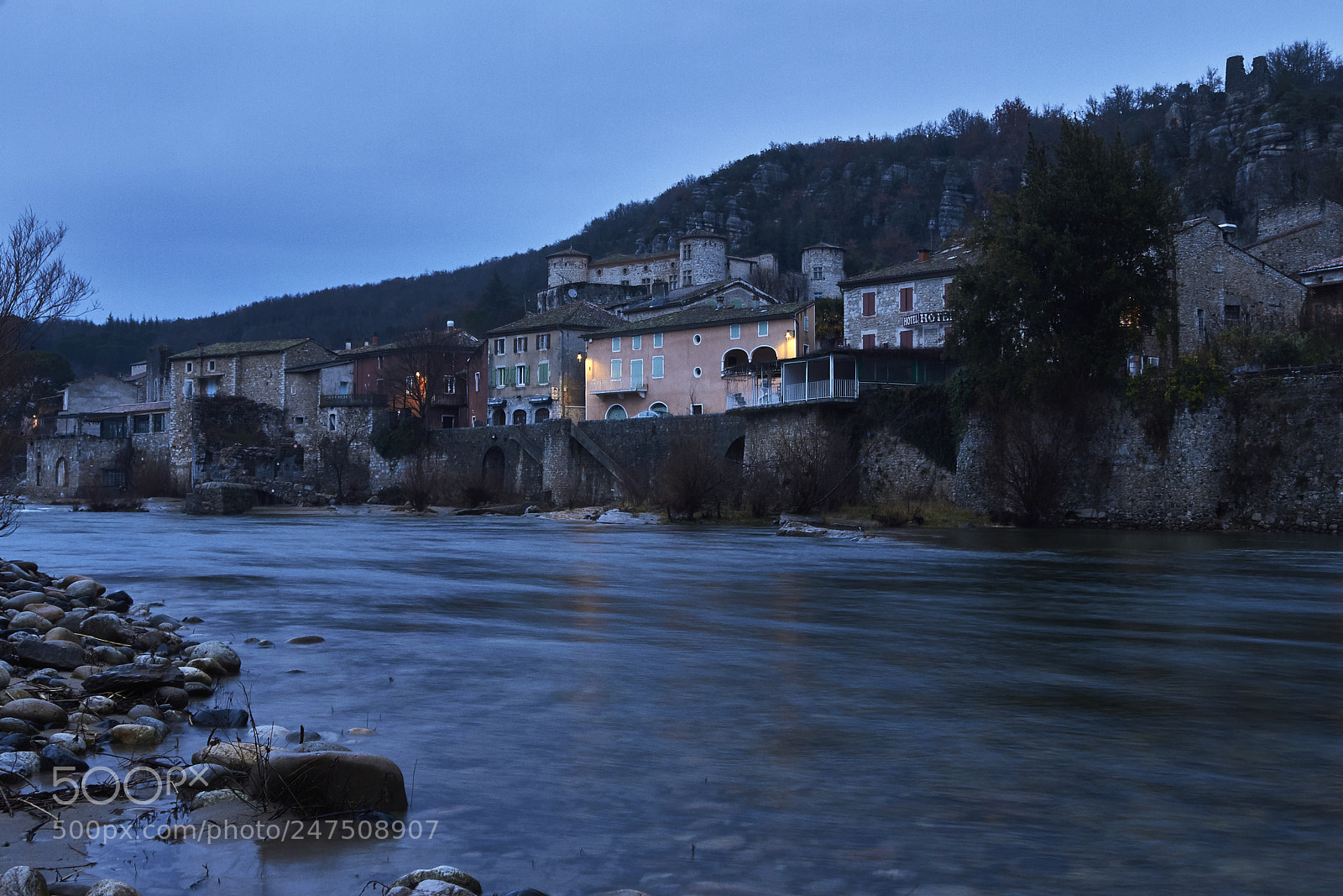 Canon EOS 7D sample photo. A town by night photography