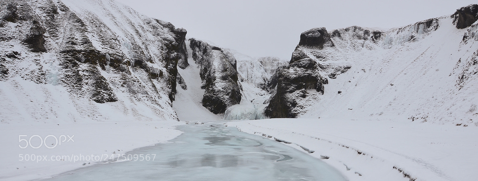 Nikon D5100 sample photo. Frozenfoss. photography