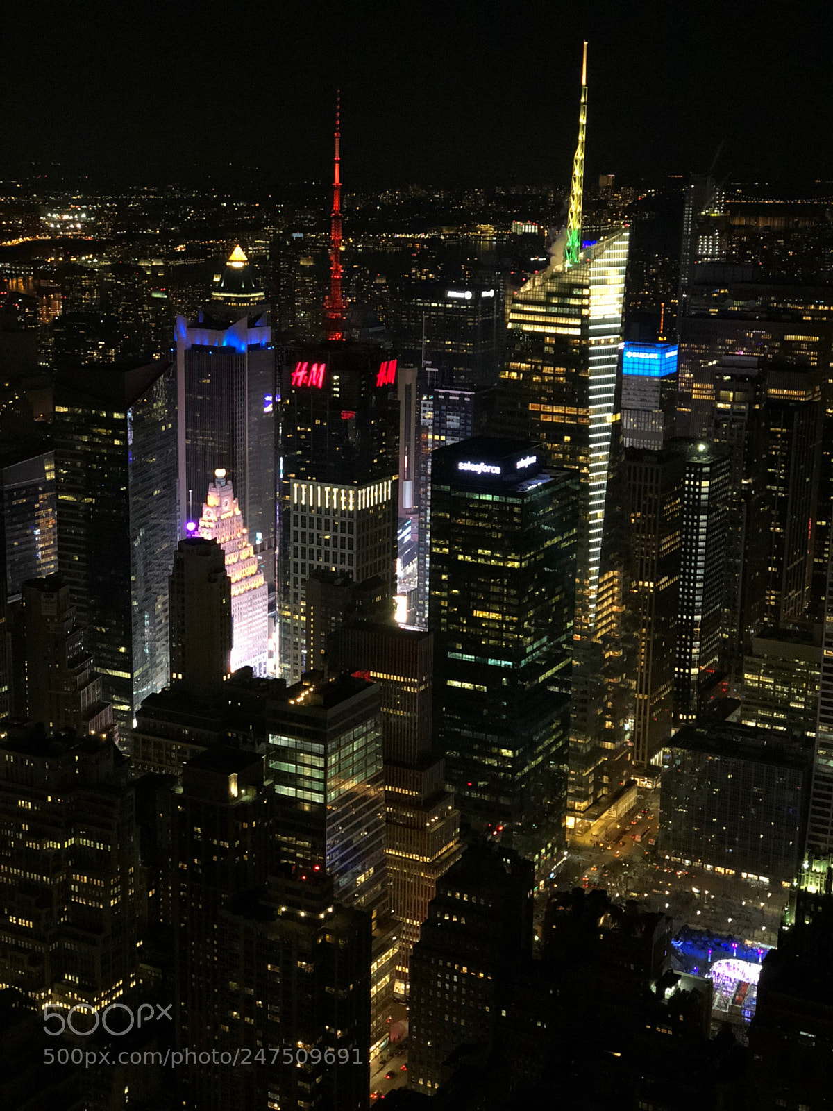 Apple iPhone X sample photo. New york empire state photography