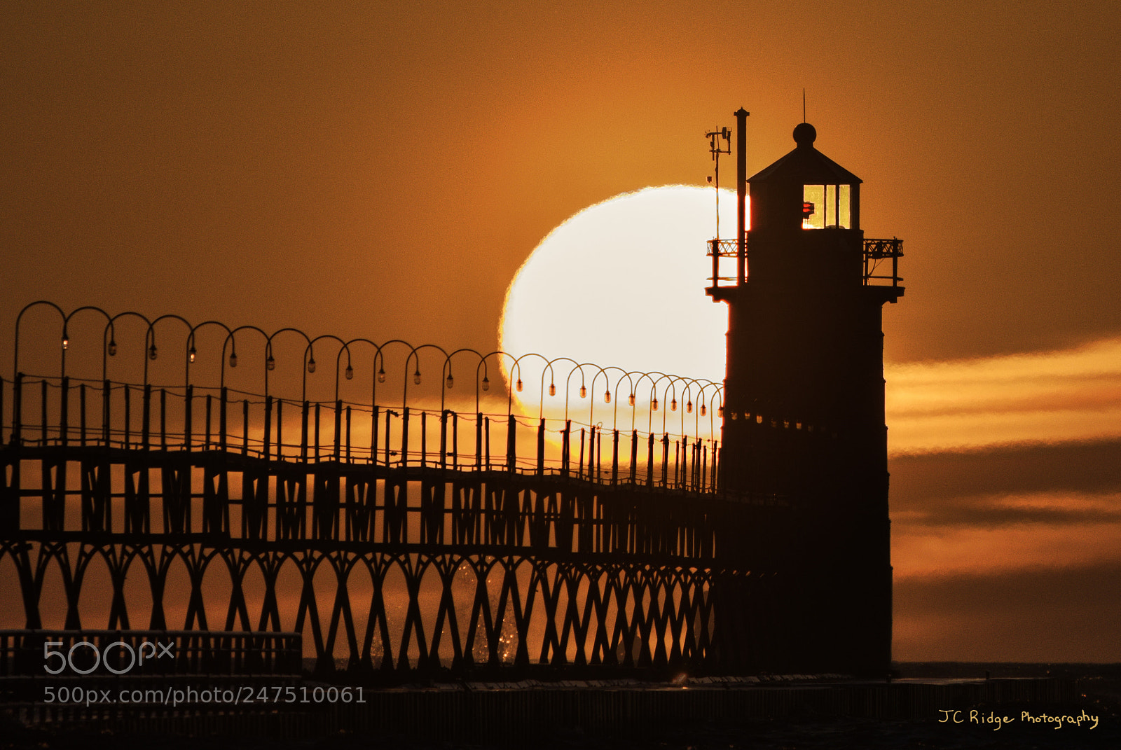 Nikon D810 sample photo. Lake michigan sunset photography