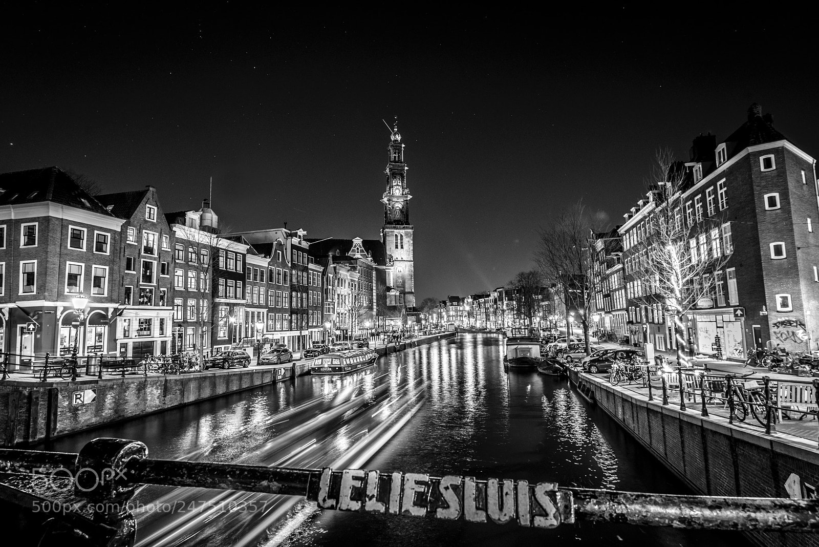 Nikon D610 sample photo. Prinsengracht at night photography