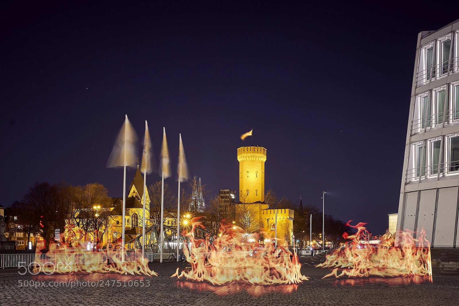 Sony a7R II sample photo. Fire photography