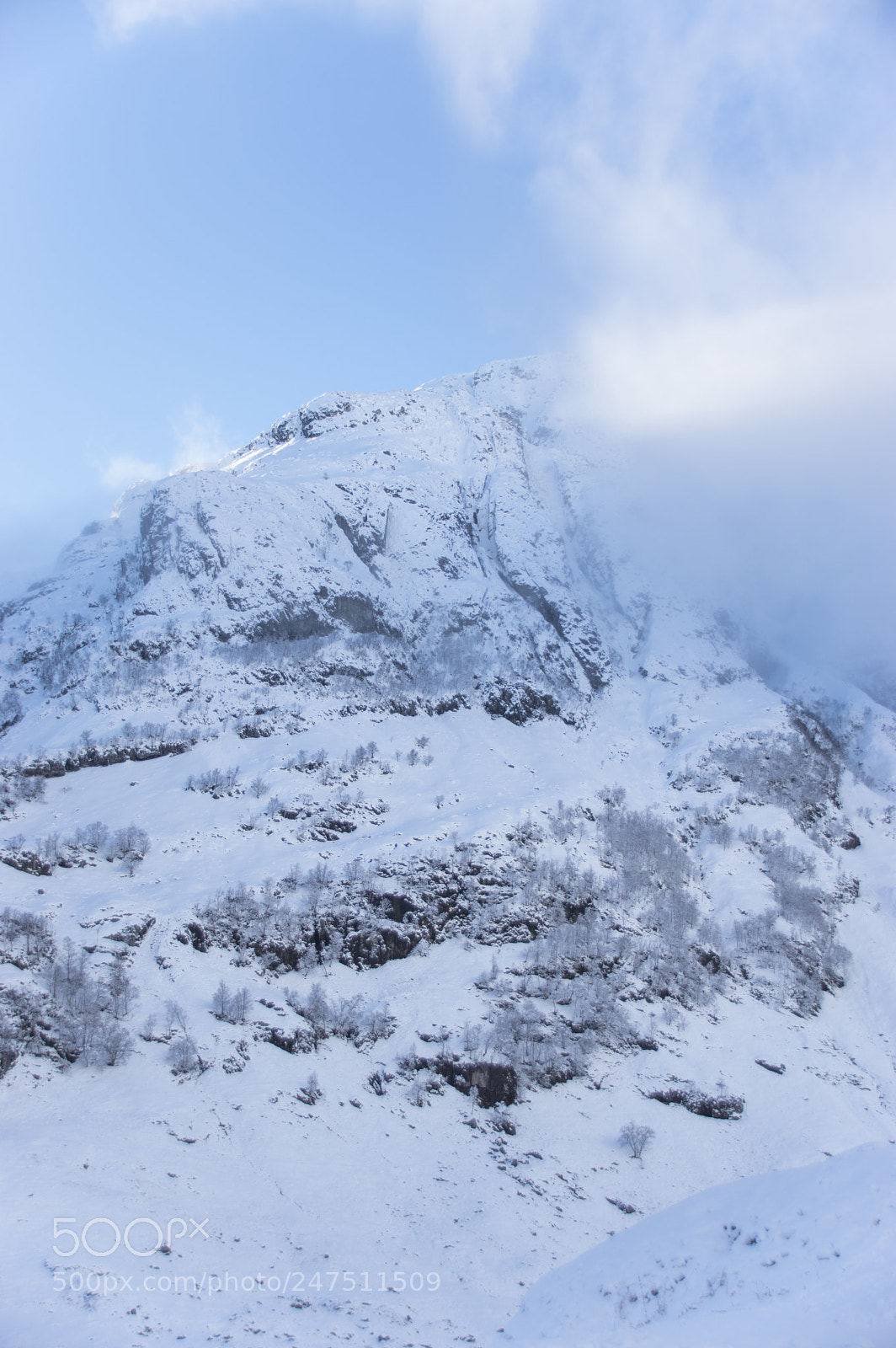 Pentax K-3 II sample photo. When highlands are covered photography
