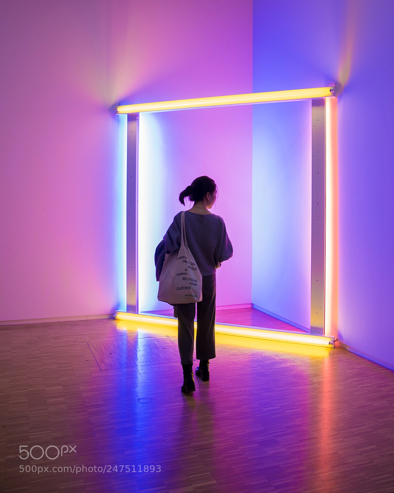 Nikon D7100 sample photo. Neon show photography