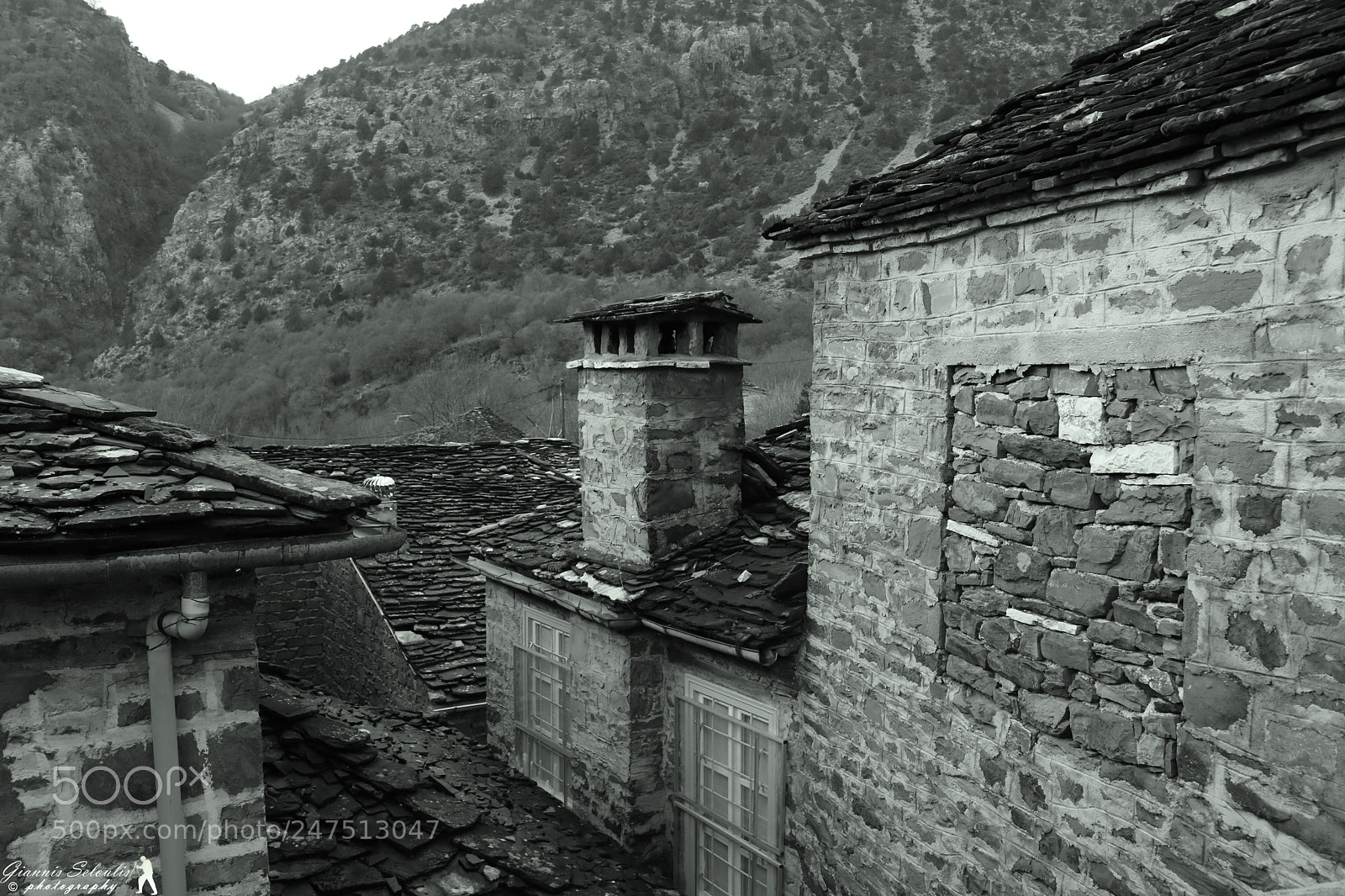 Canon EOS 760D (EOS Rebel T6s / EOS 8000D) sample photo. Old stone tsepelovo zagorochoria photography
