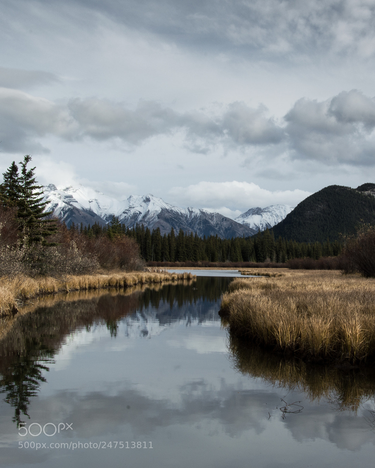 Nikon D3200 sample photo. Vermillion lakes photography