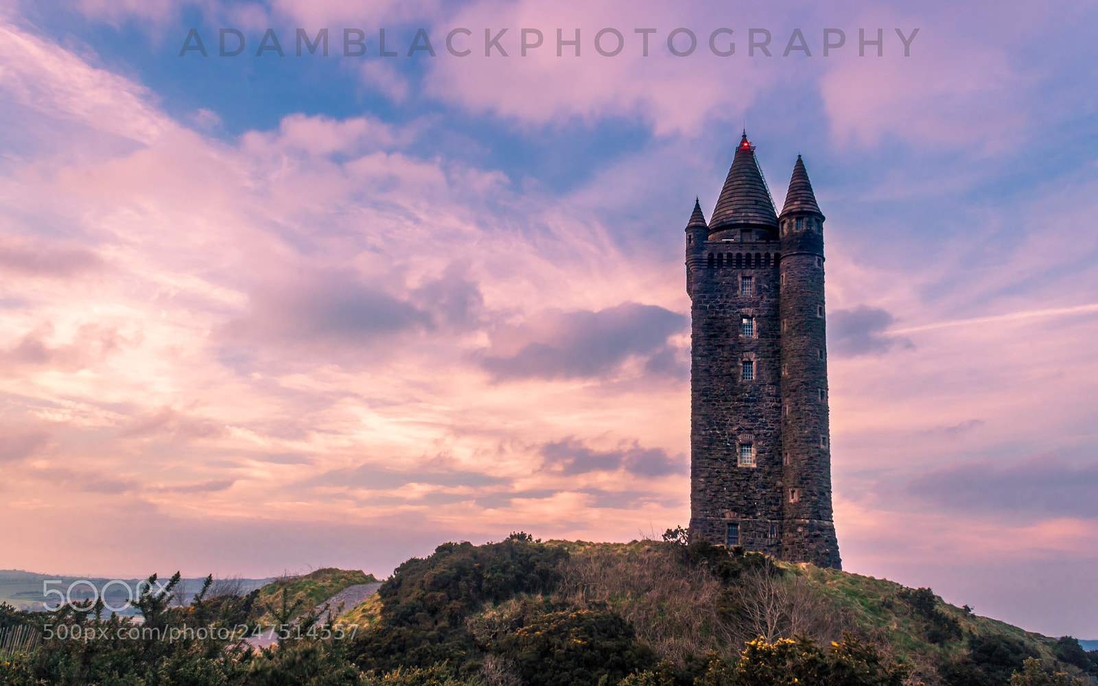 Canon EOS 750D (EOS Rebel T6i / EOS Kiss X8i) sample photo. Scrabo tower photography
