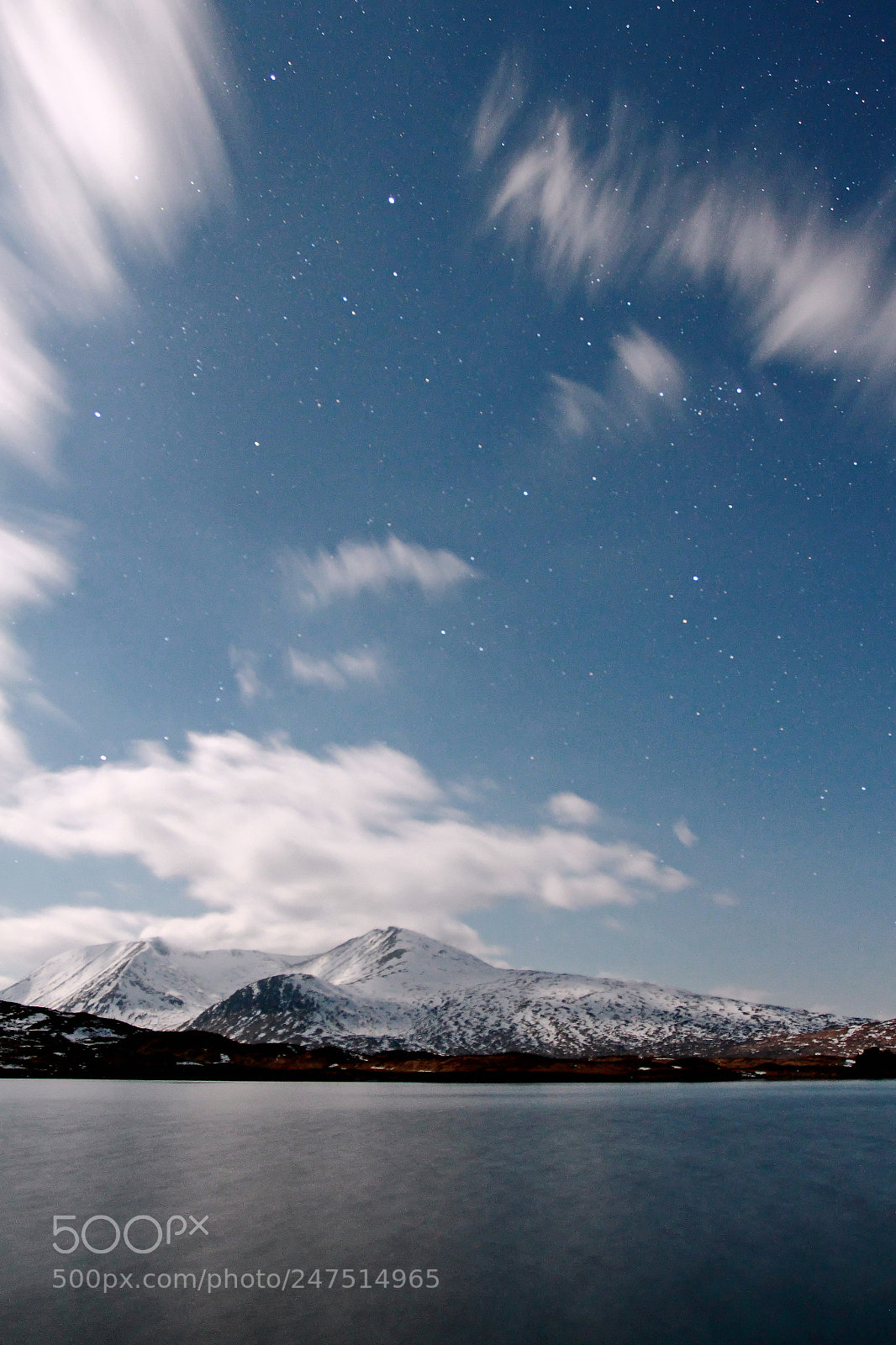 Canon EOS 7D + Canon EF 17-40mm F4L USM sample photo. Starry night at rannoch photography