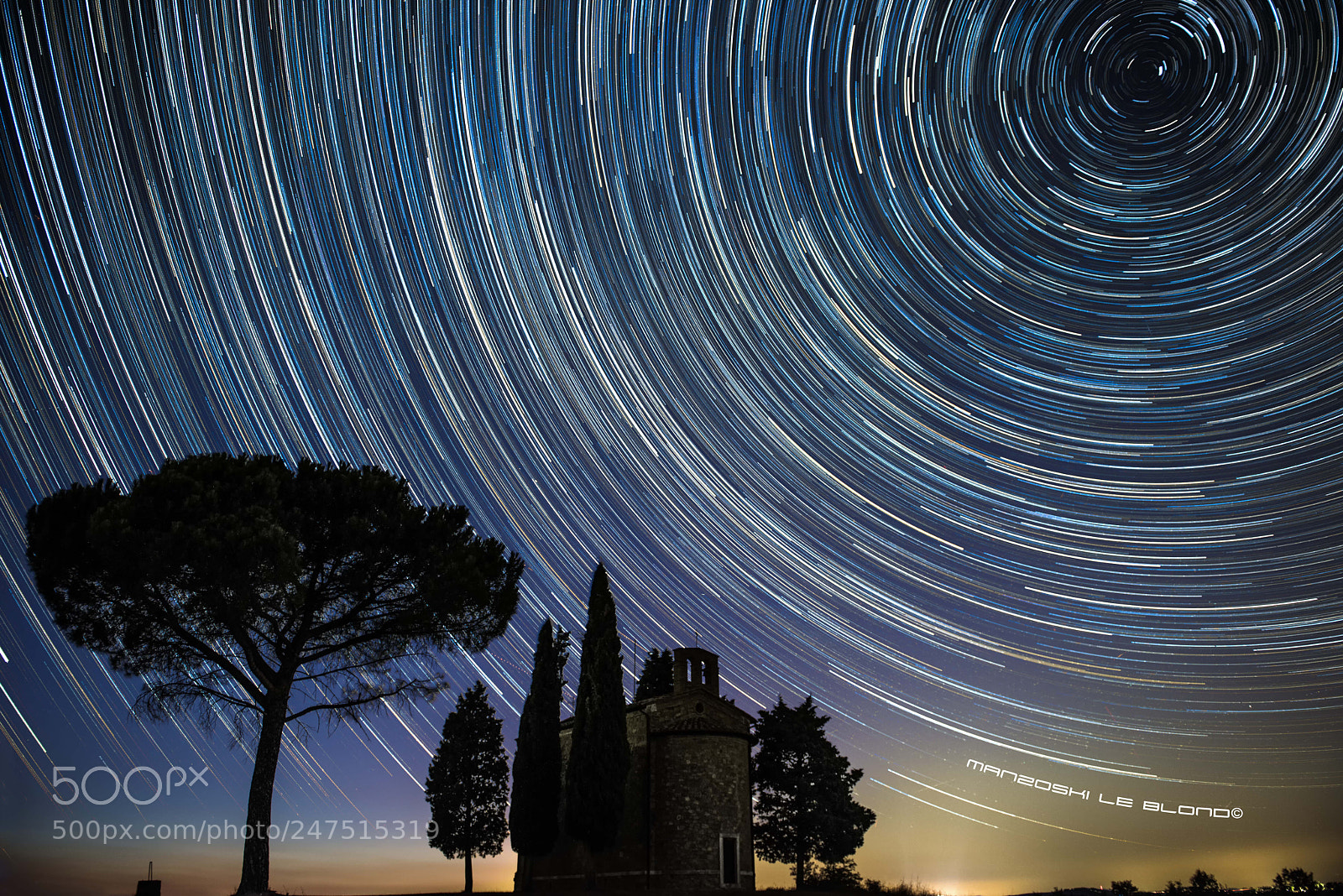 Nikon D810 sample photo. Vitaleta startrail photography