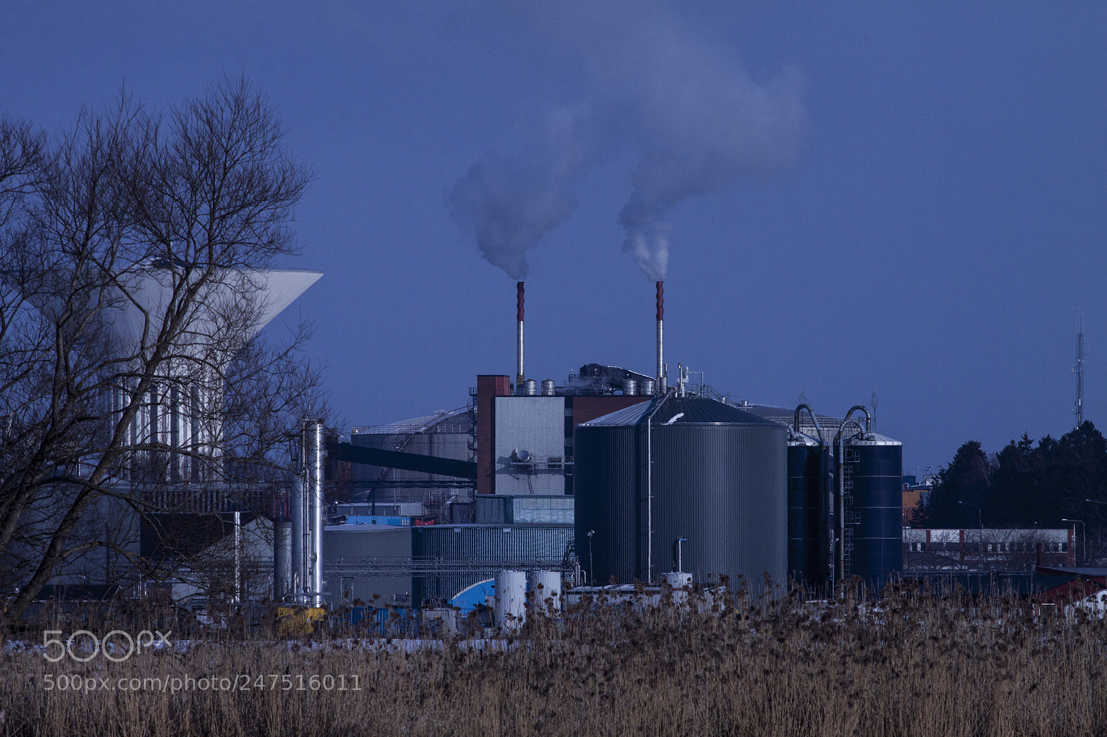 Canon EOS 50D sample photo. Industry in town taken photography