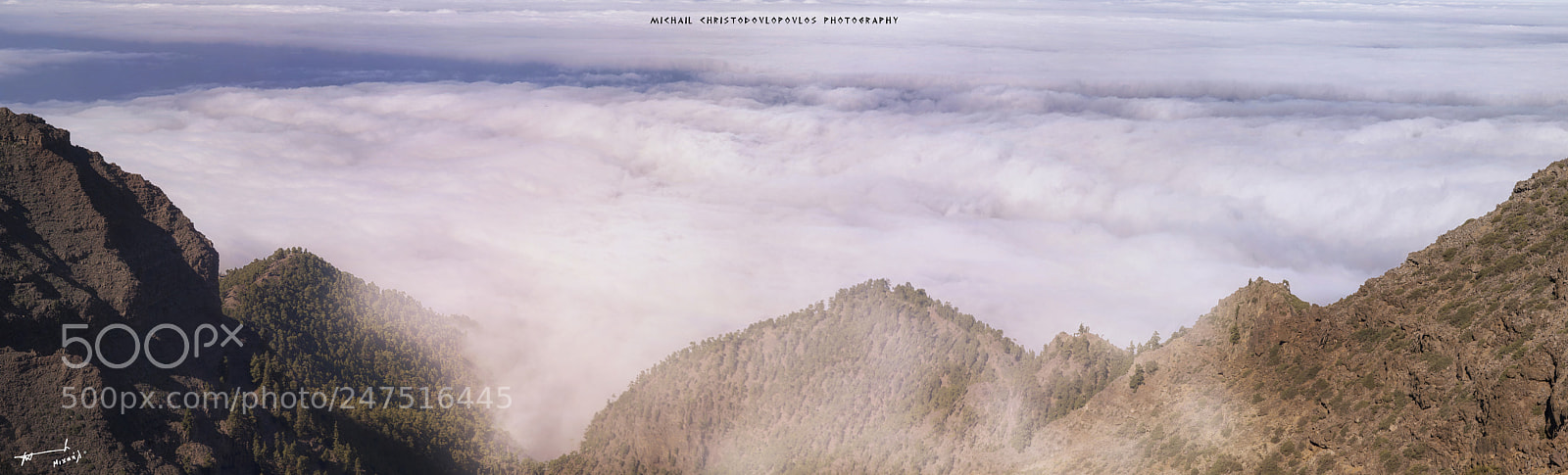 Nikon D810 sample photo. Mountains and mist over photography