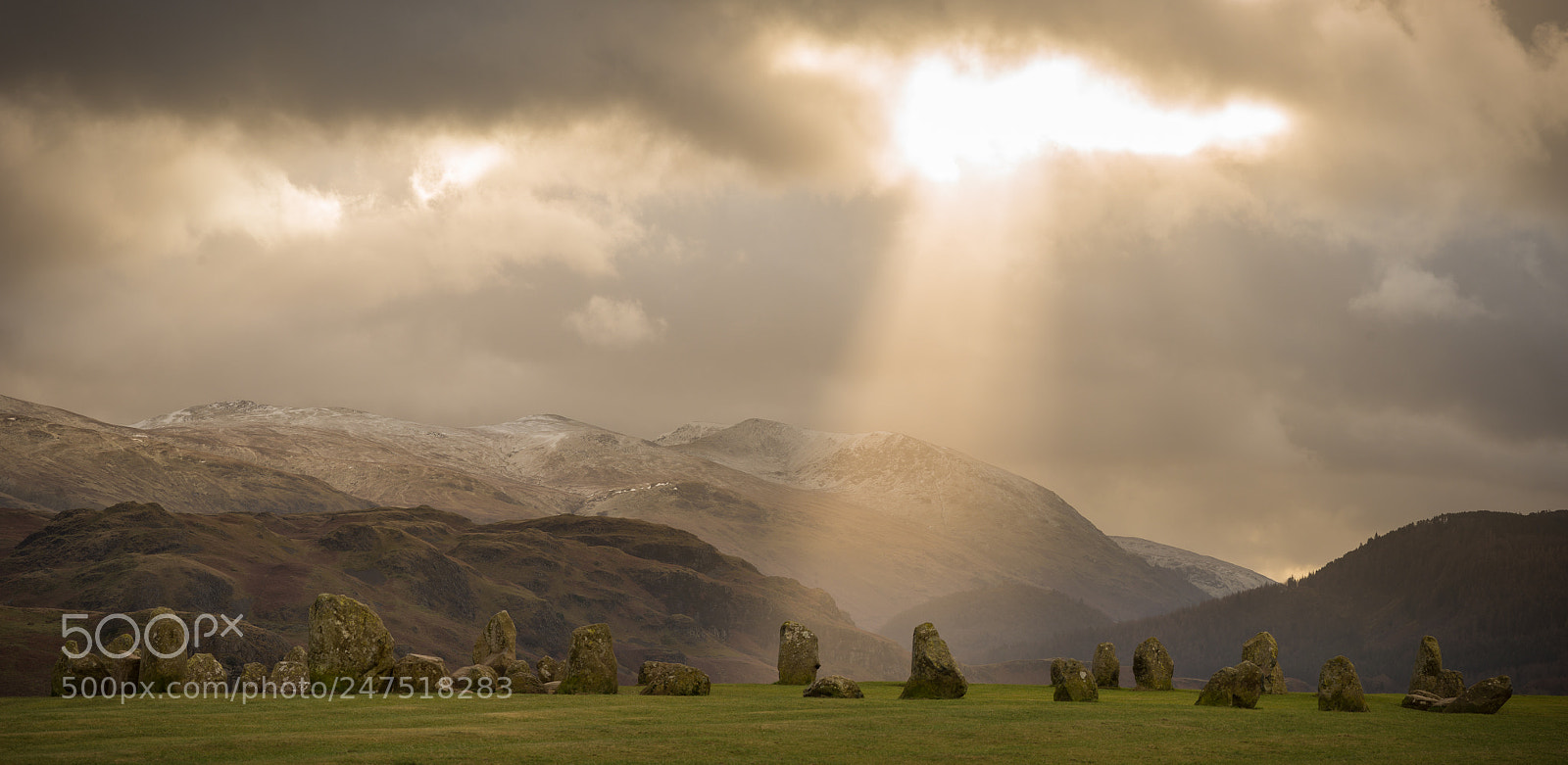 Nikon D800E sample photo. Castlerigg lightshaft photography