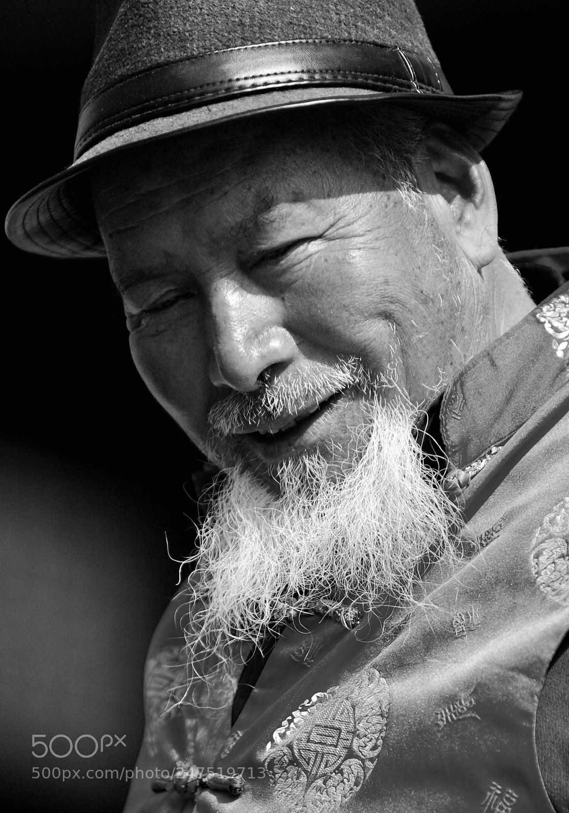 Nikon D700 sample photo. Naxi old man photography