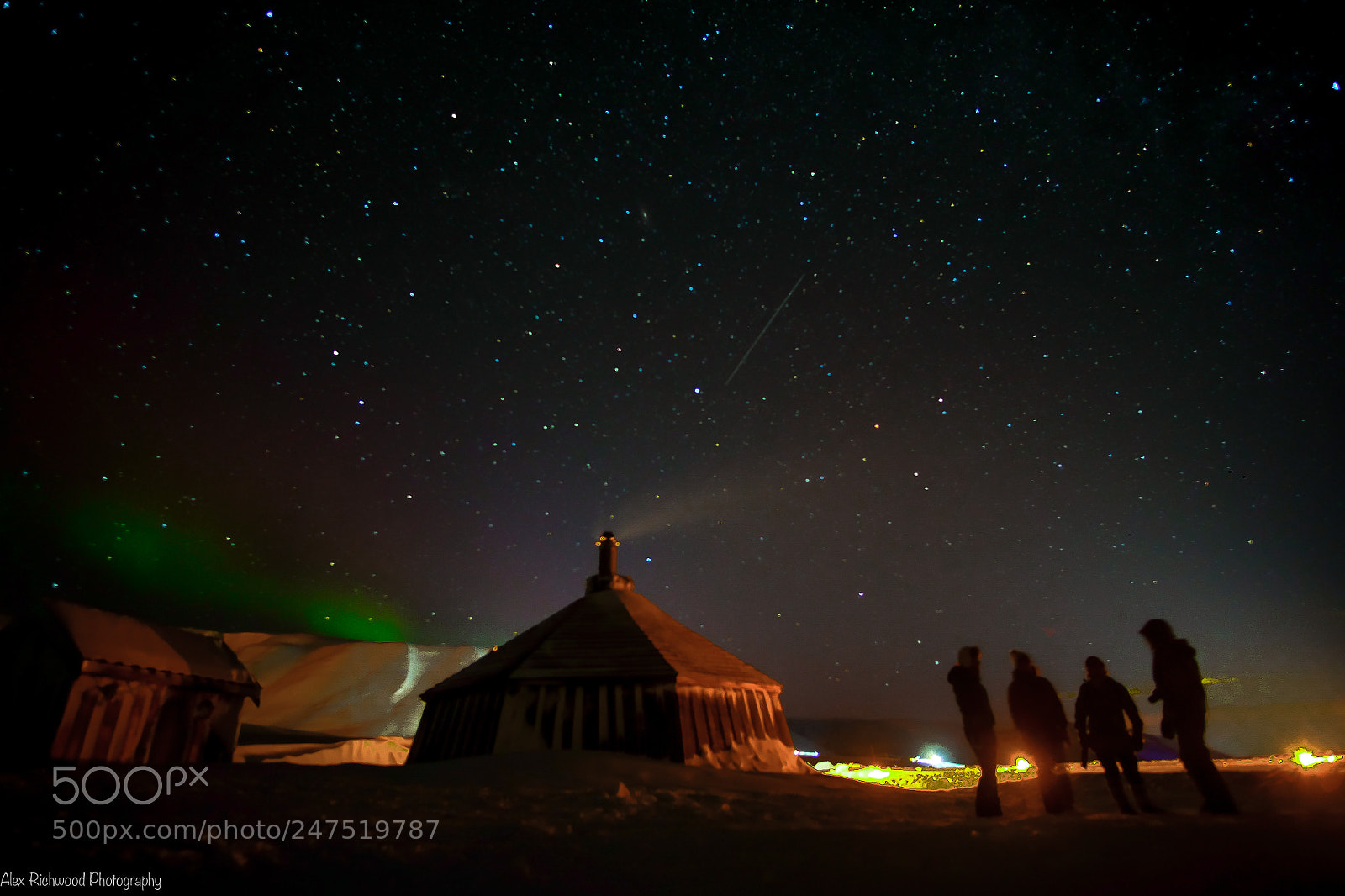 Fujifilm X-T1 sample photo. Northern lights of svalbard photography
