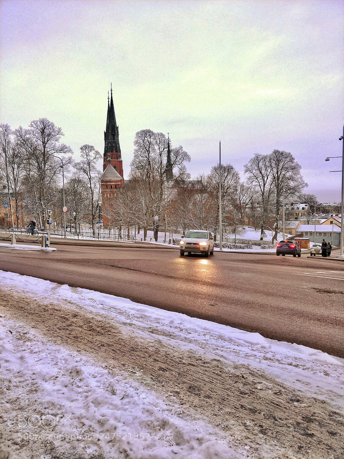OnePlus 5 sample photo. Uppsala cathedral photography