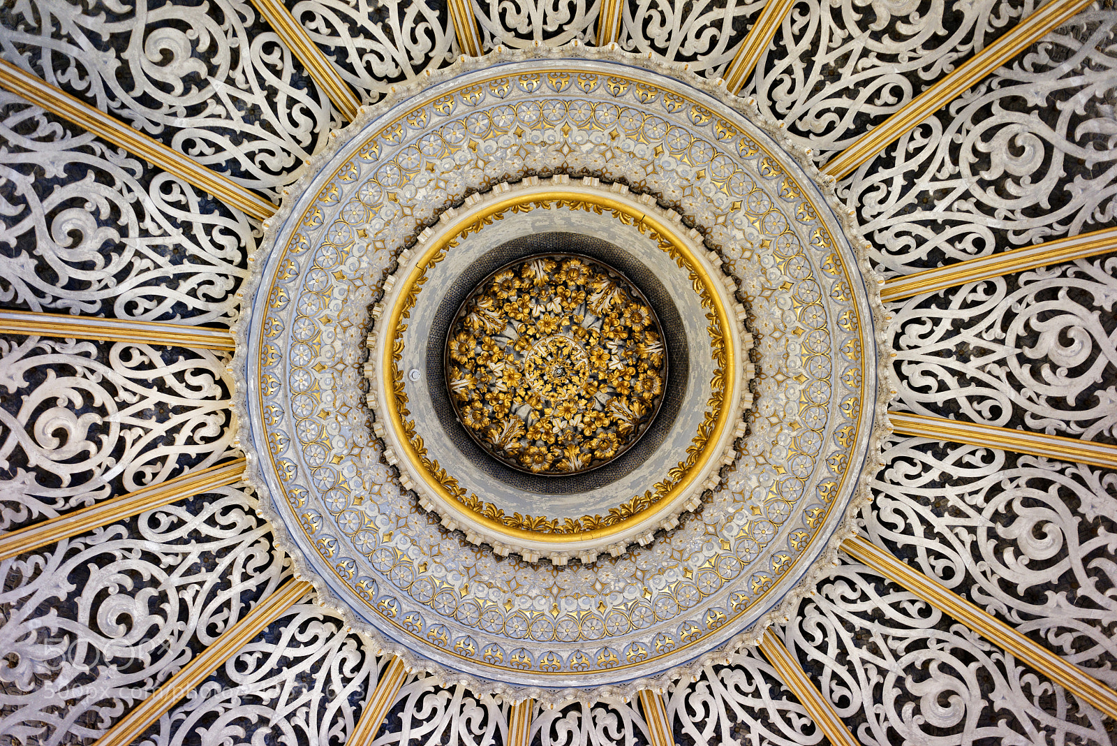 Sony a7R sample photo. Ceiling symmetry photography