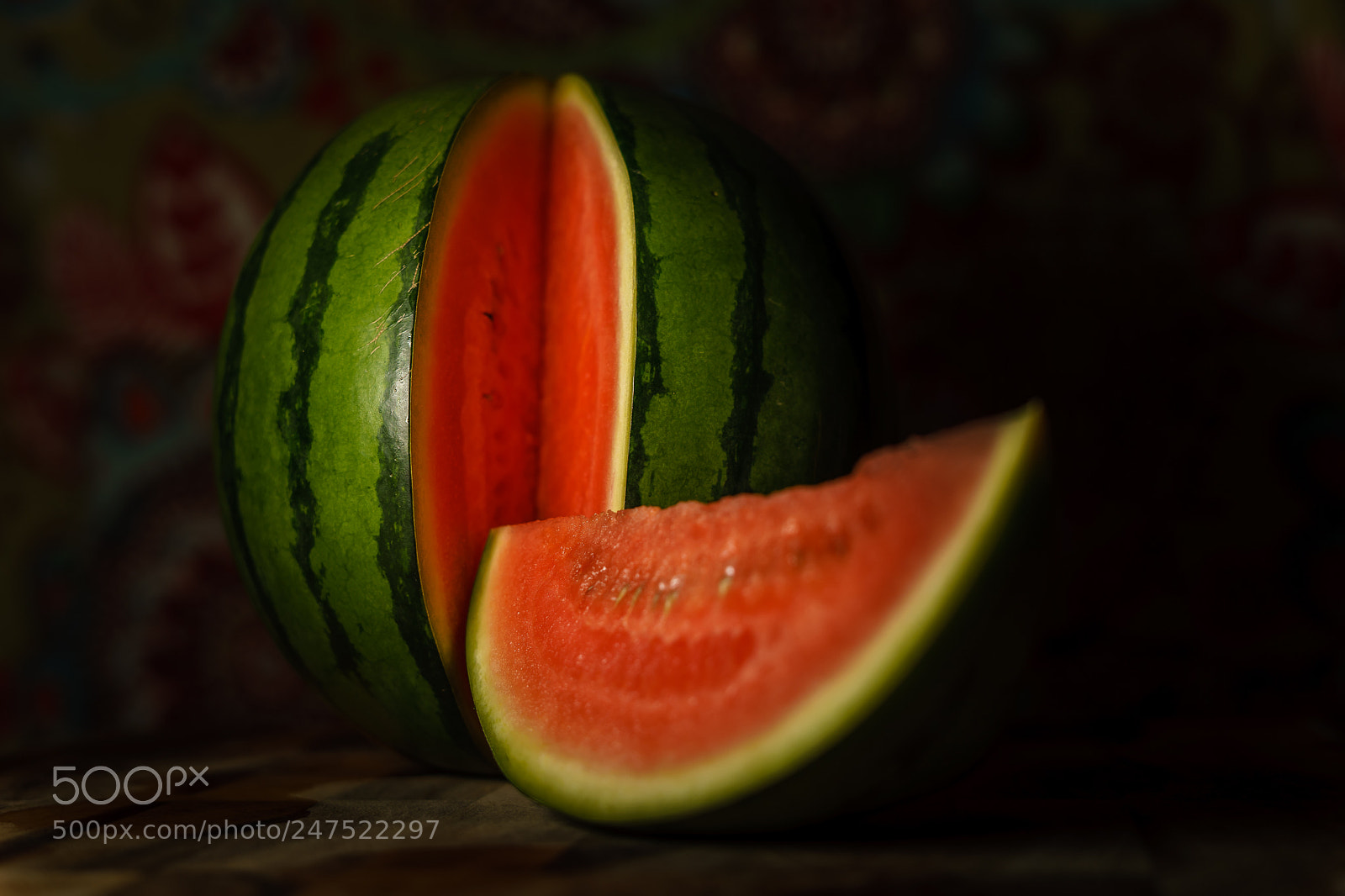 Sony a7 II sample photo. Slice of watermelon photography