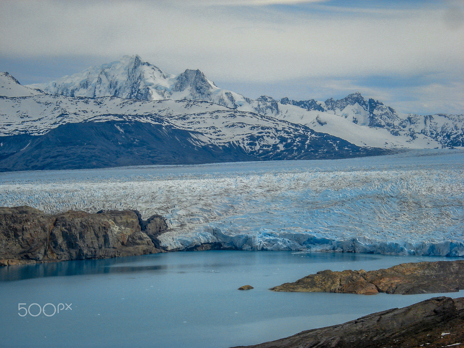 Sony DSC-W70 sample photo. Glaciar upsala photography