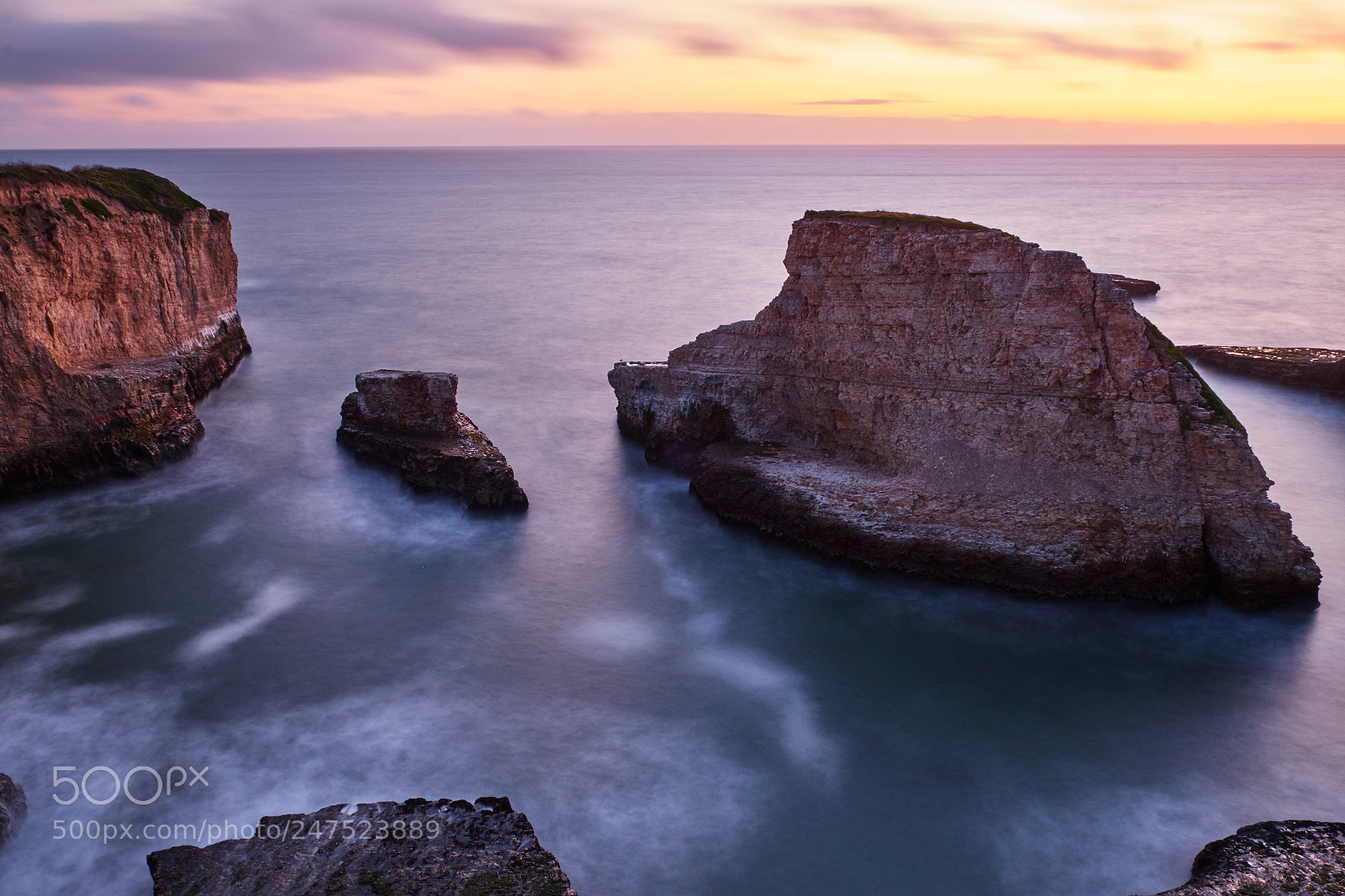 Fujifilm X-T2 sample photo. Shark fin cove sunset photography