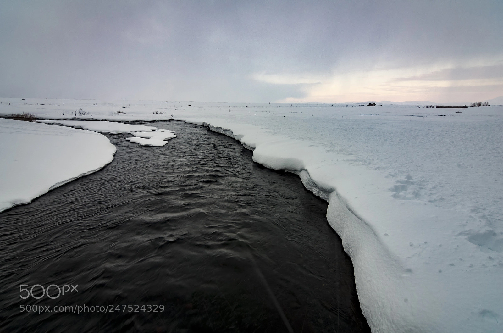 Pentax K-5 II sample photo. Cold river photography