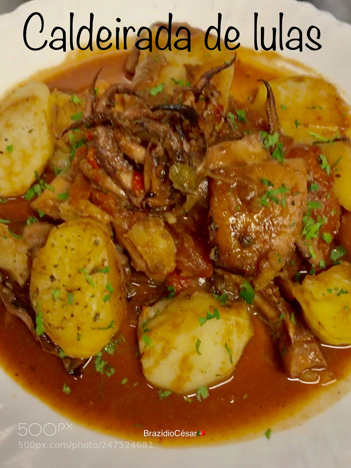 Apple iPhone 6s sample photo. Squid stew photography