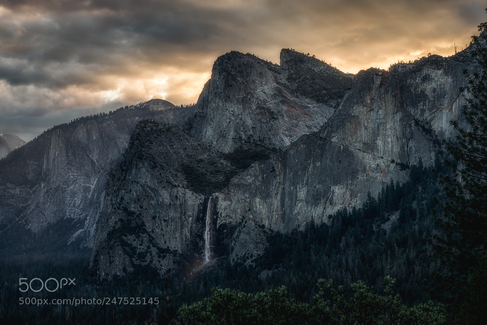 Nikon D850 sample photo. Bridalveil falls photography