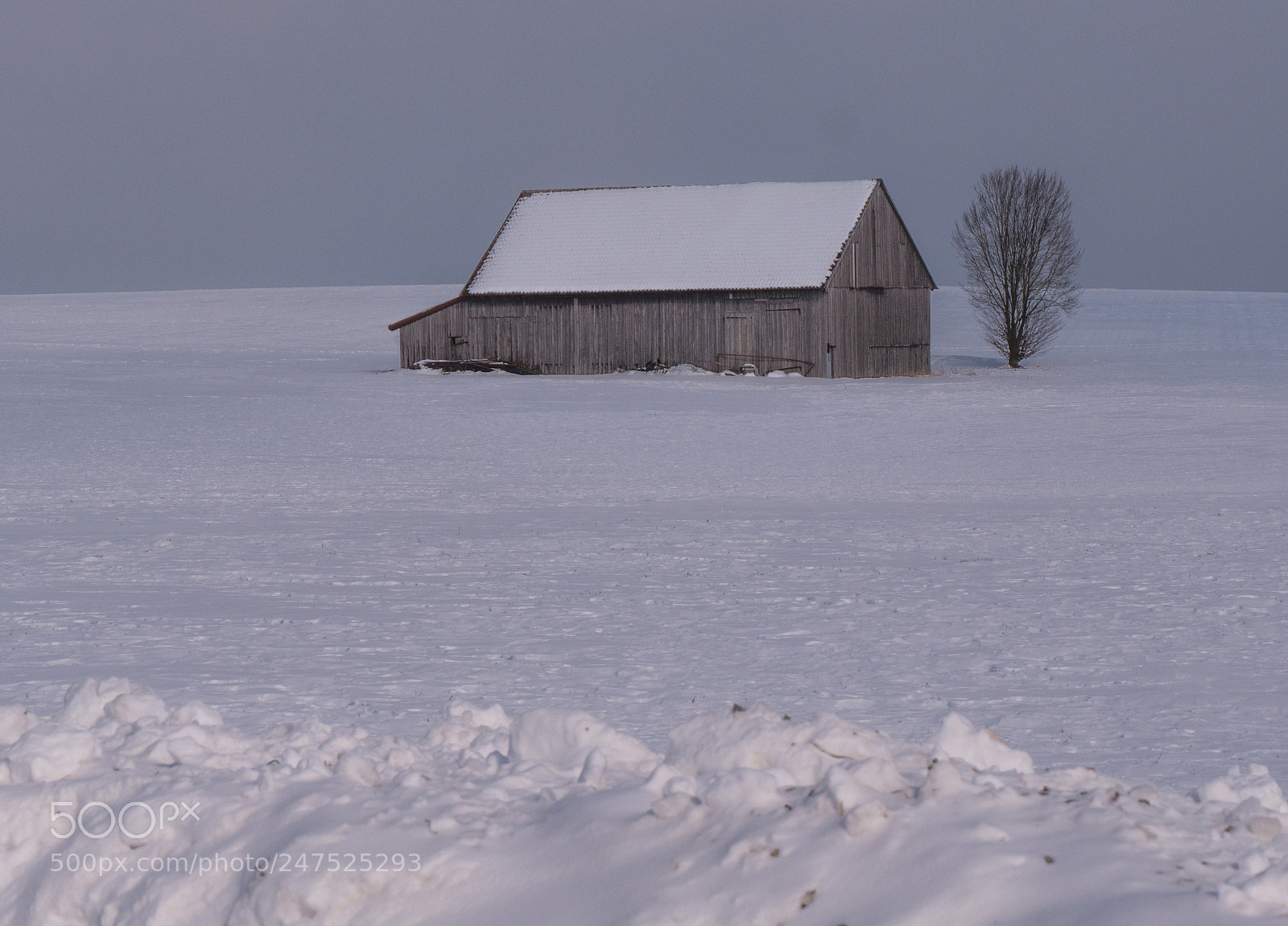 Panasonic DMC-G70 sample photo. Cottage in winter photography