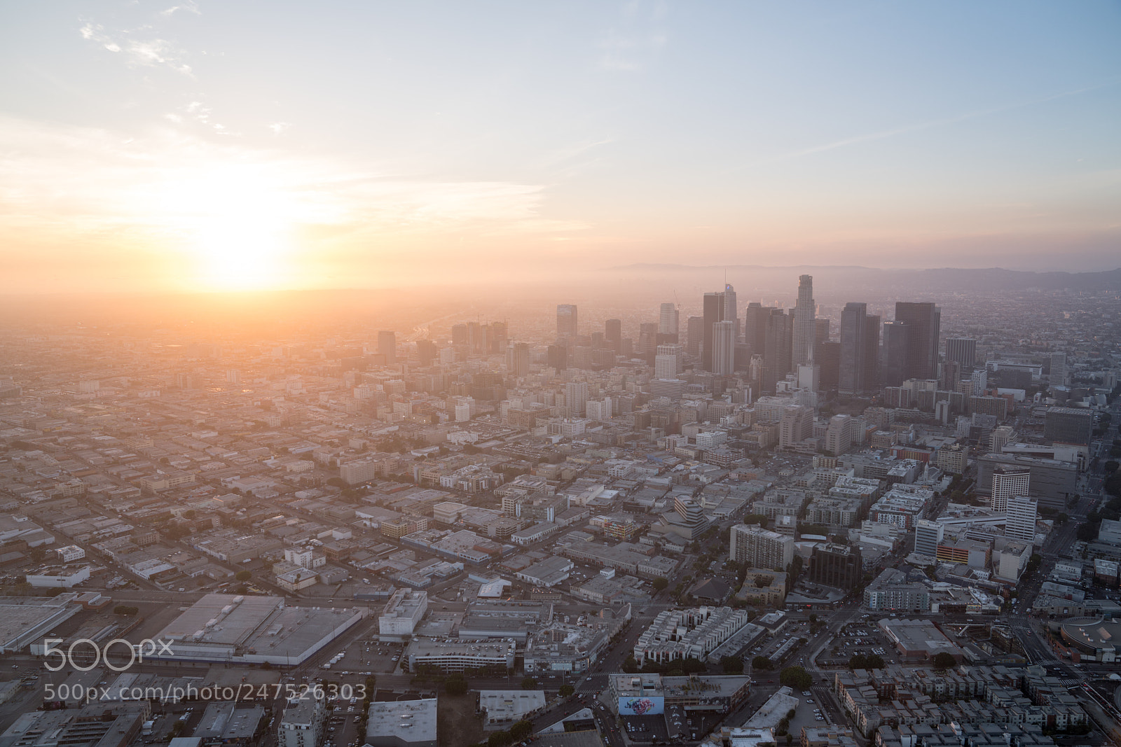 Sony a7R II sample photo. Los angeles sunset photography