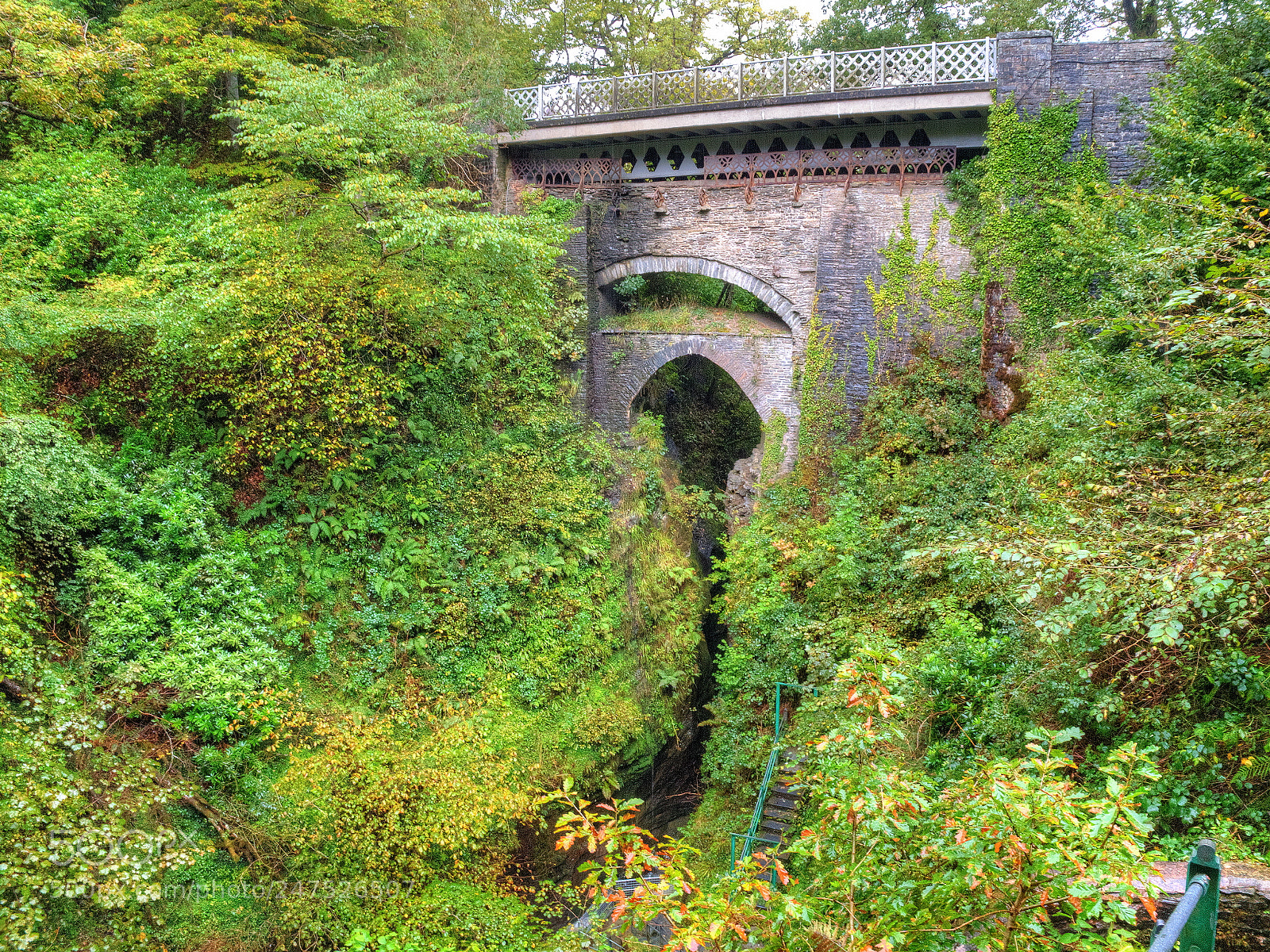 Olympus OM-D E-M1 sample photo. The devil's bridge, wales photography