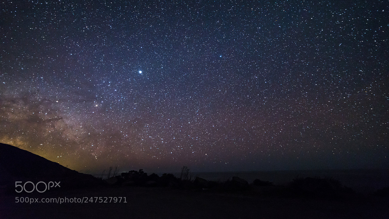 Nikon D610 sample photo. The galactic arm rising photography