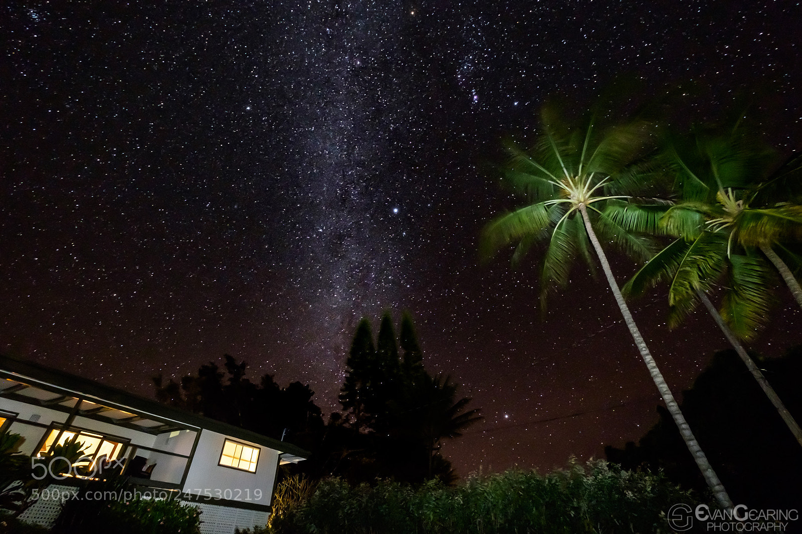 Fujifilm X-T1 sample photo. Stars over captain cook photography