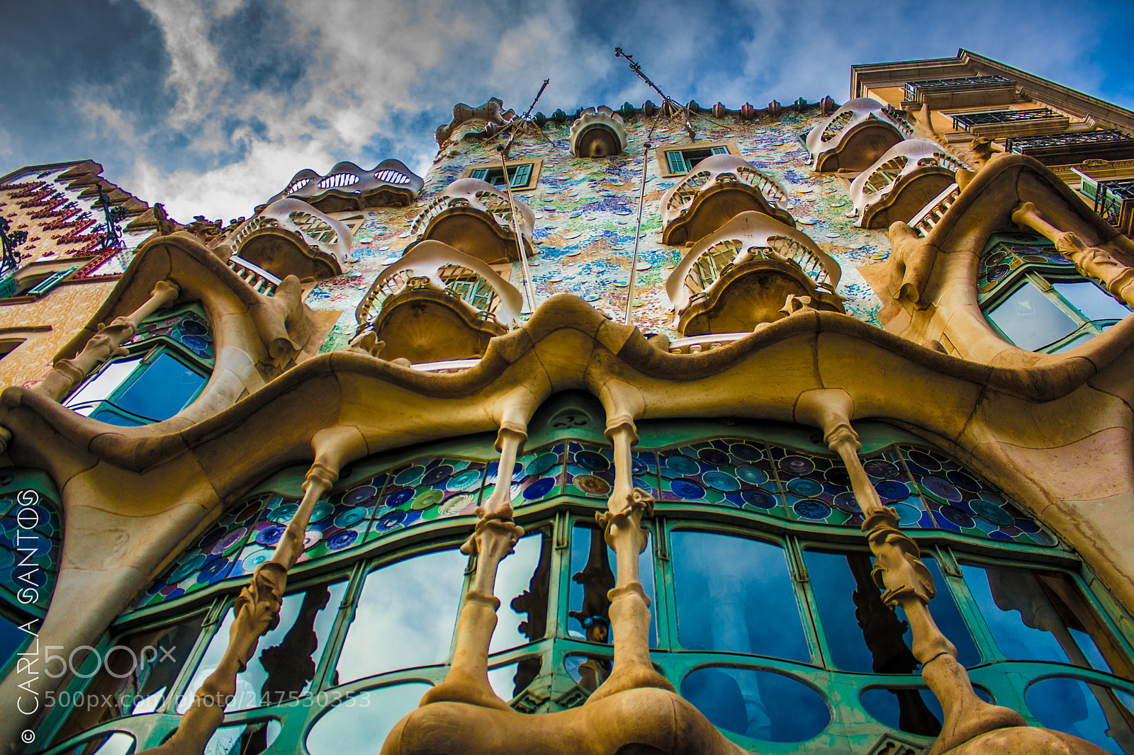 Canon EOS 1000D (EOS Digital Rebel XS / EOS Kiss F) sample photo. Casa batlló photography