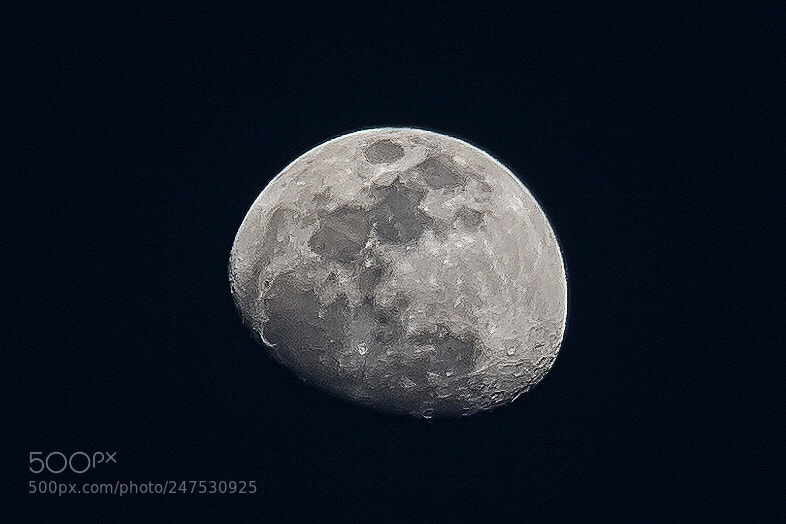Nikon D7100 sample photo. Moon尼康标准变焦镜头手持拍摄 photography