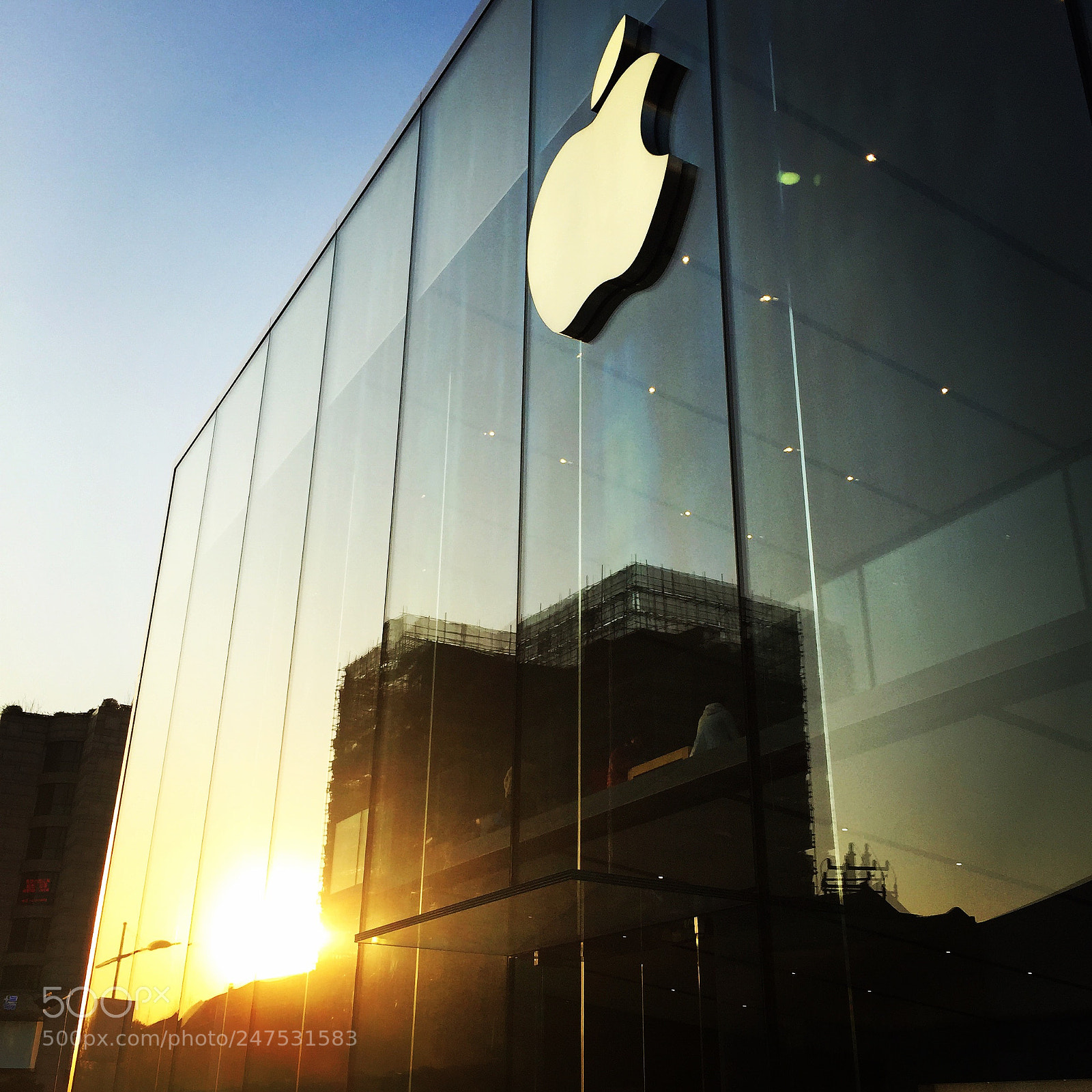 Apple iPhone 6 sample photo. 杭州 apple store photography