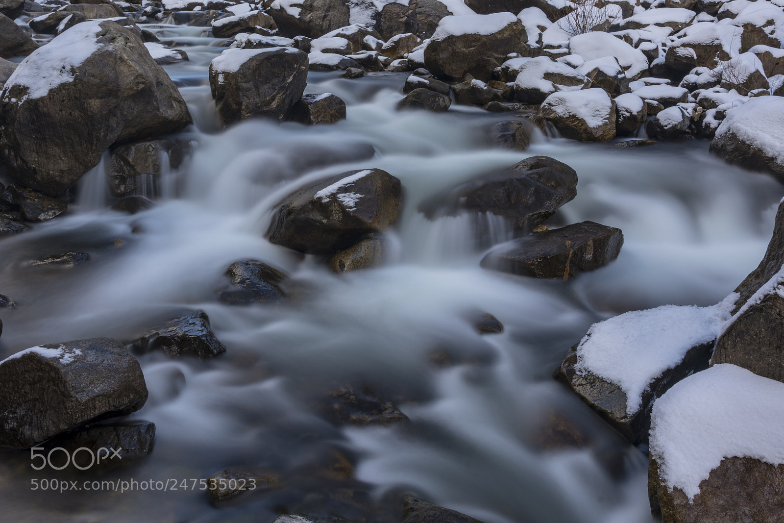 Nikon D850 sample photo. Merced river rapids in photography