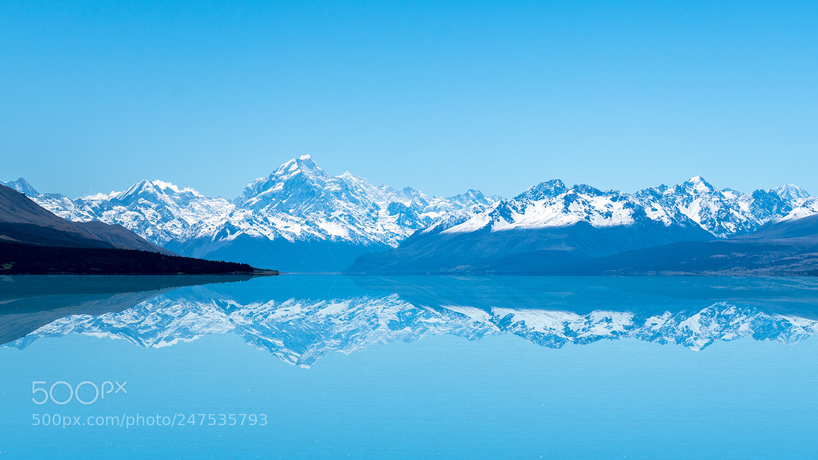 Sony a7R III sample photo. Lake pukaki & mount cook photography