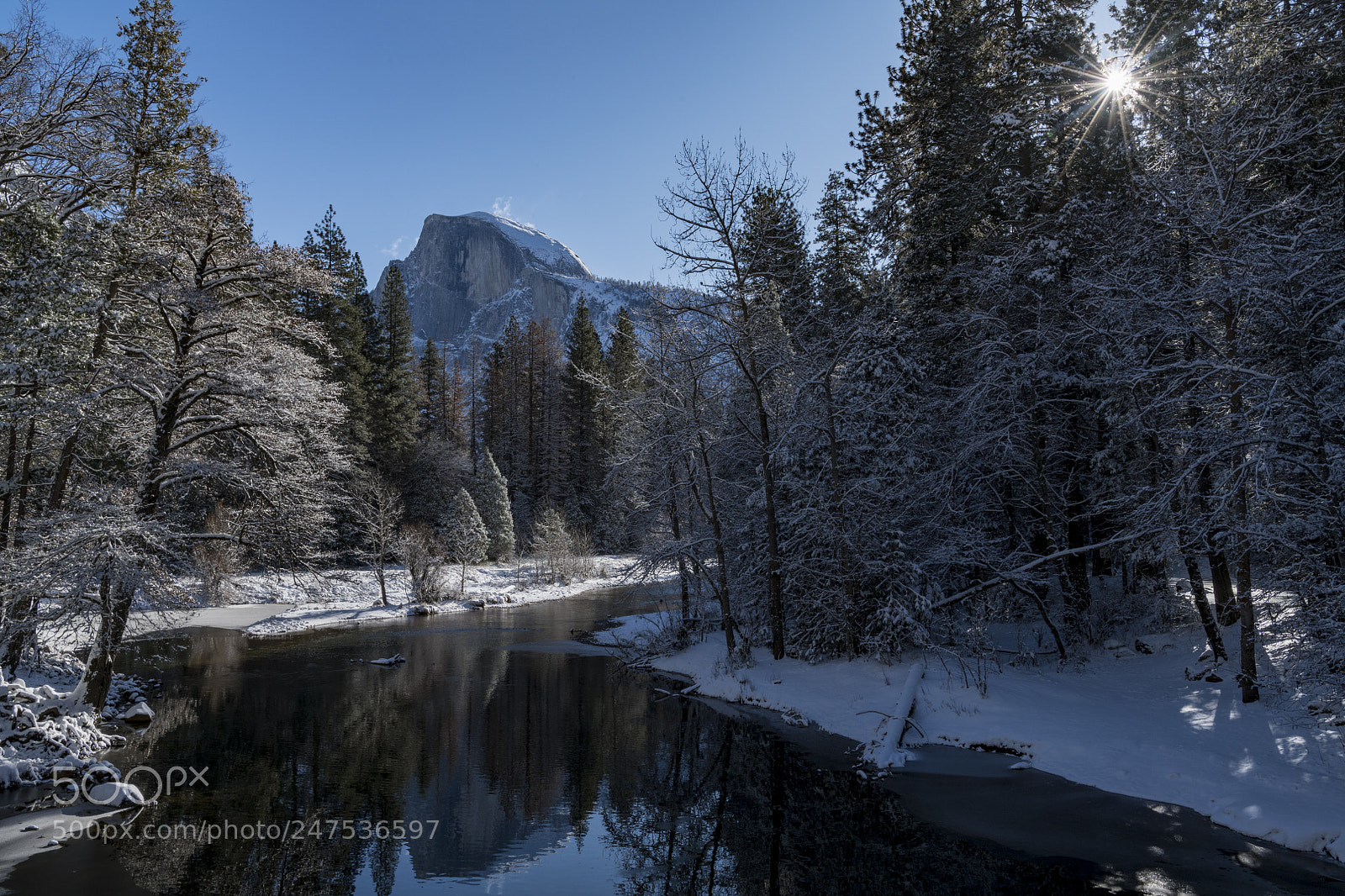 Nikon D850 sample photo. Half dome on a photography