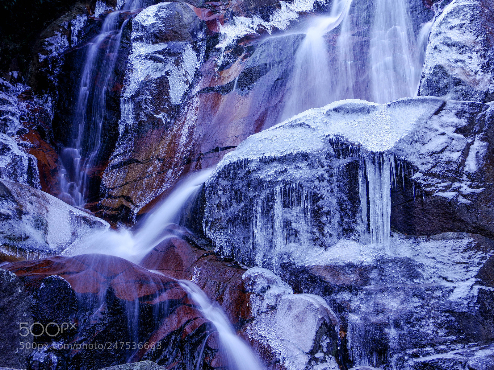 Pentax K-3 II sample photo. Water&ice photography