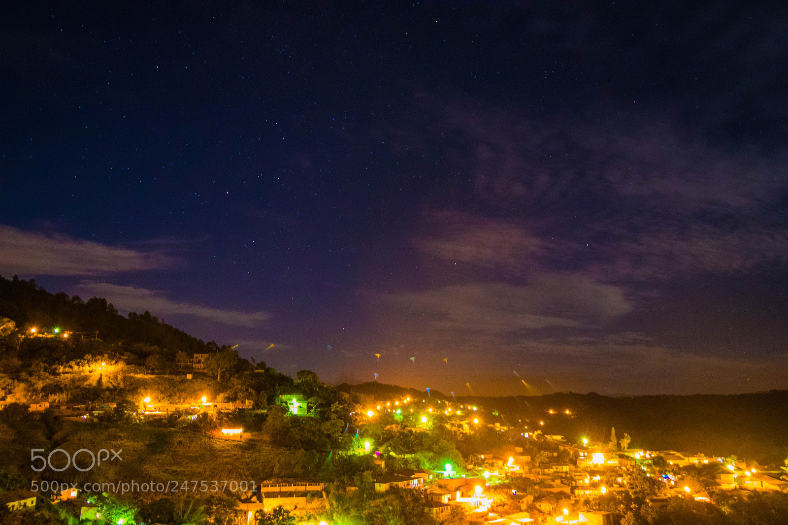 Canon EOS 80D sample photo. Yuscaran city night photography