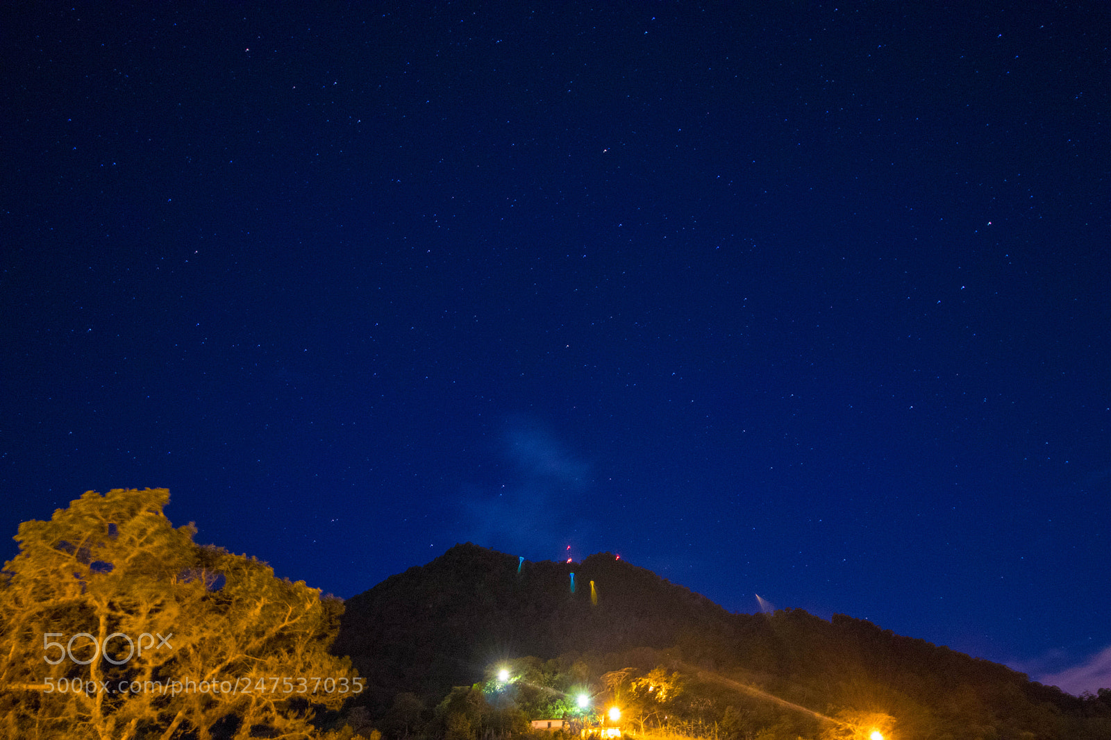 Canon EOS 80D sample photo. Yuscaran night hill photography