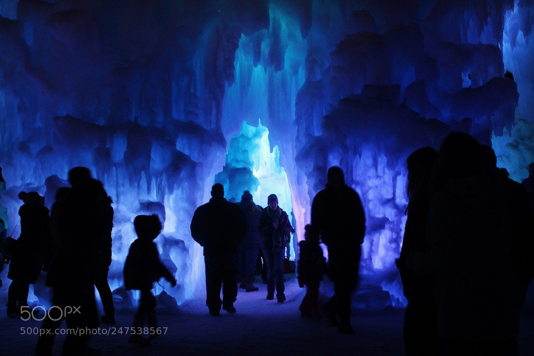 Canon EOS 700D (EOS Rebel T5i / EOS Kiss X7i) sample photo. Ice castles photography