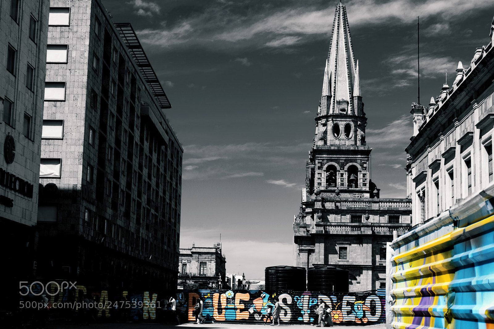 Nikon D5600 sample photo. Temple and construction site photography
