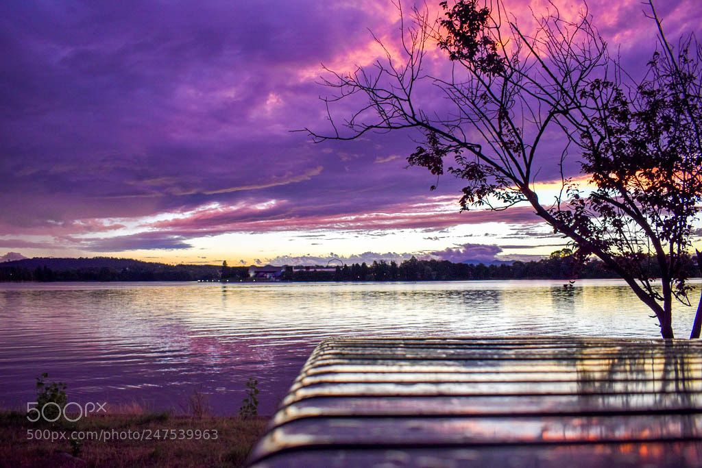 Nikon D5600 sample photo. Colourful cloudy sunset photography