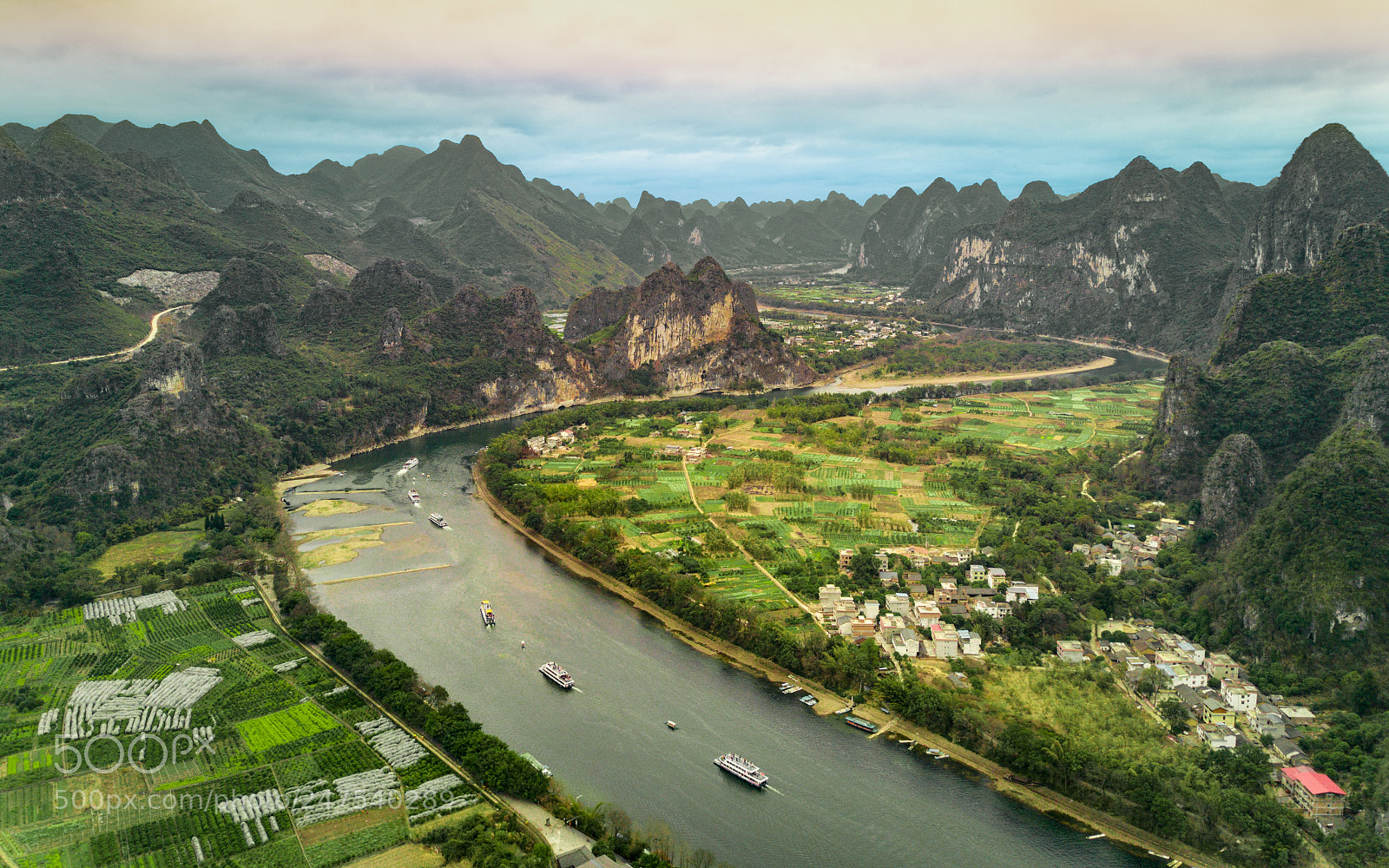 DJI FC220 sample photo. Stunning guilin photography