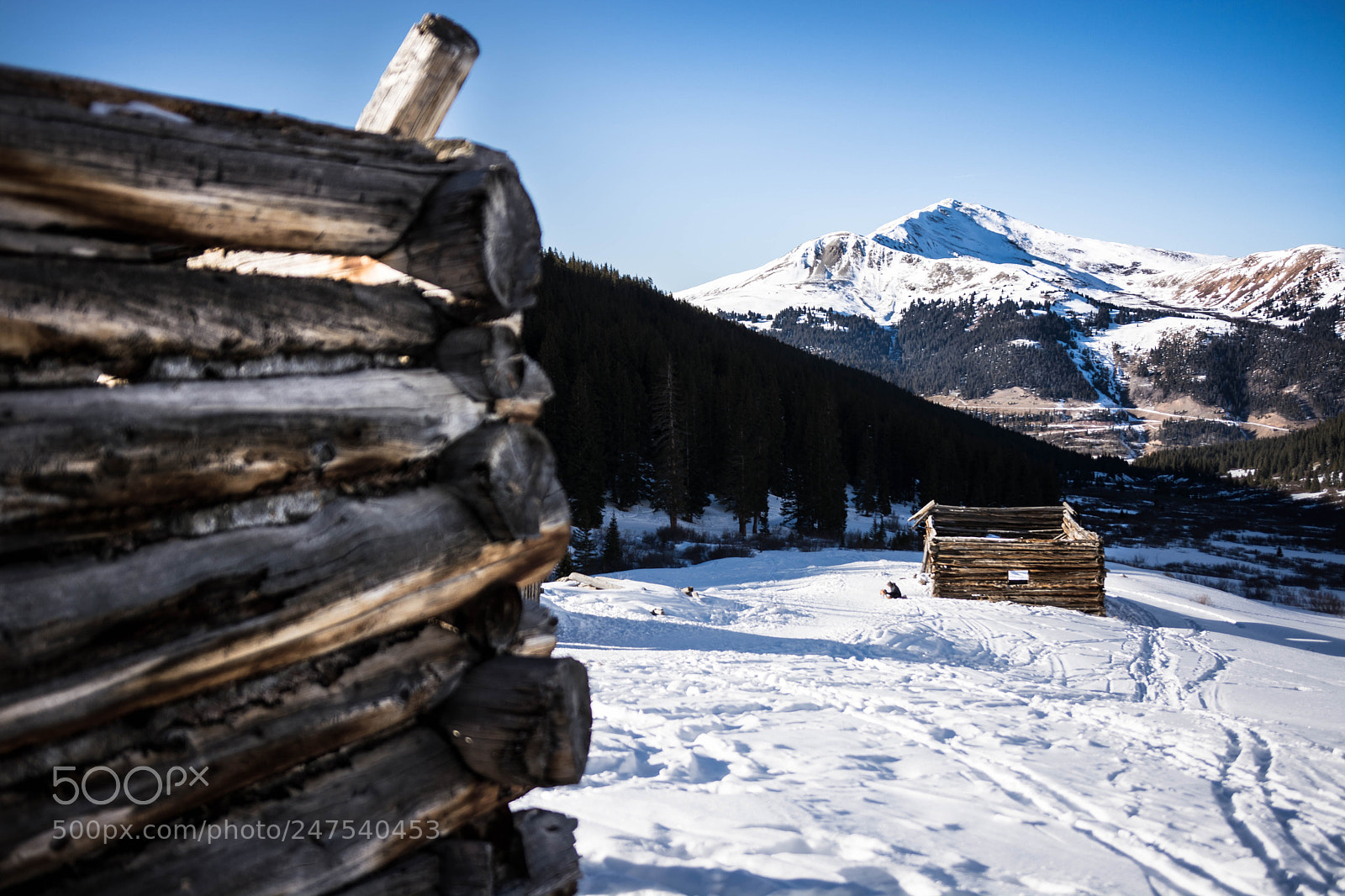 Nikon D5200 sample photo. Mining cabins photography