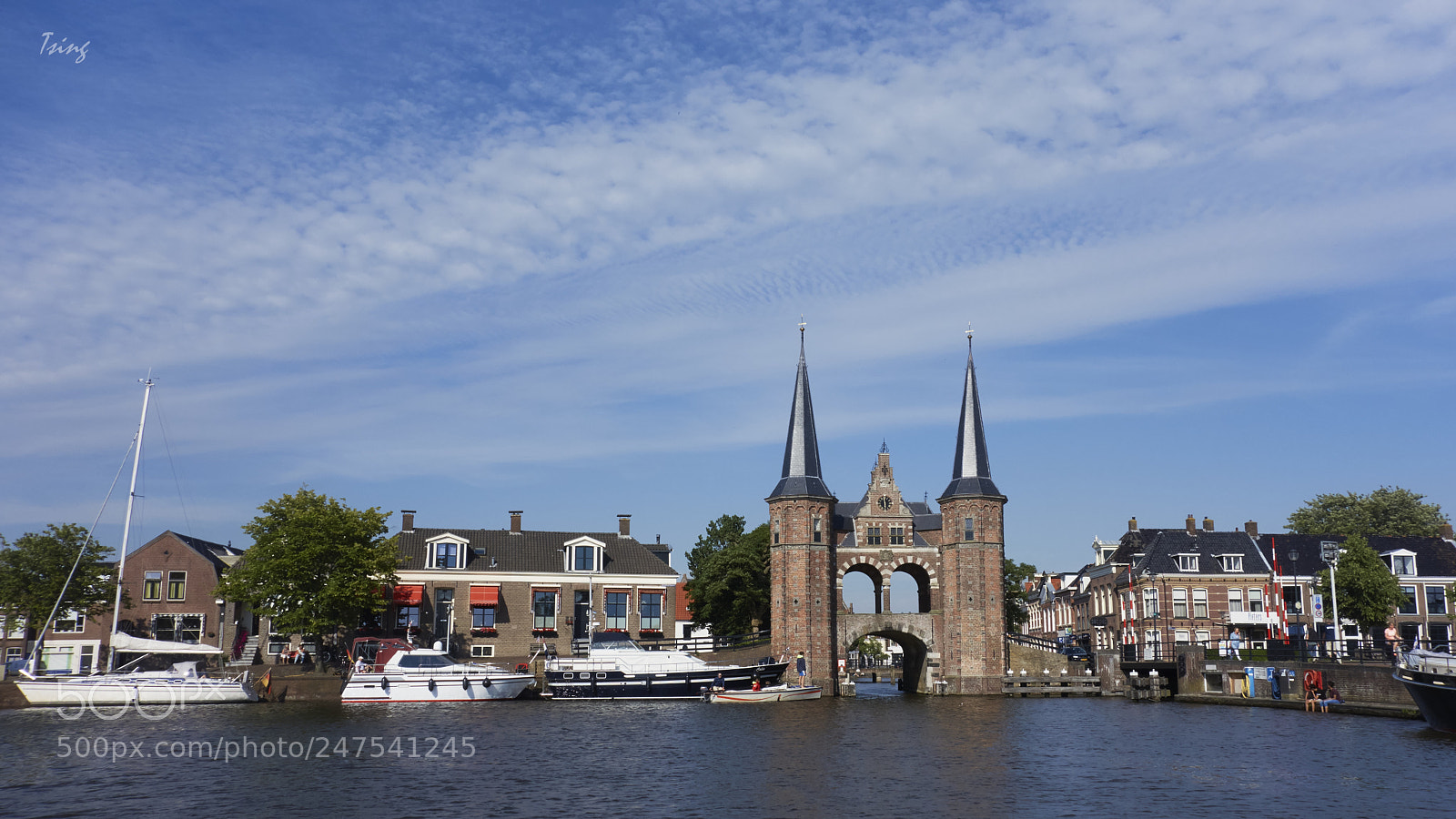 Sony Cyber-shot DSC-RX100 sample photo. Sneek waterpoort juni photography