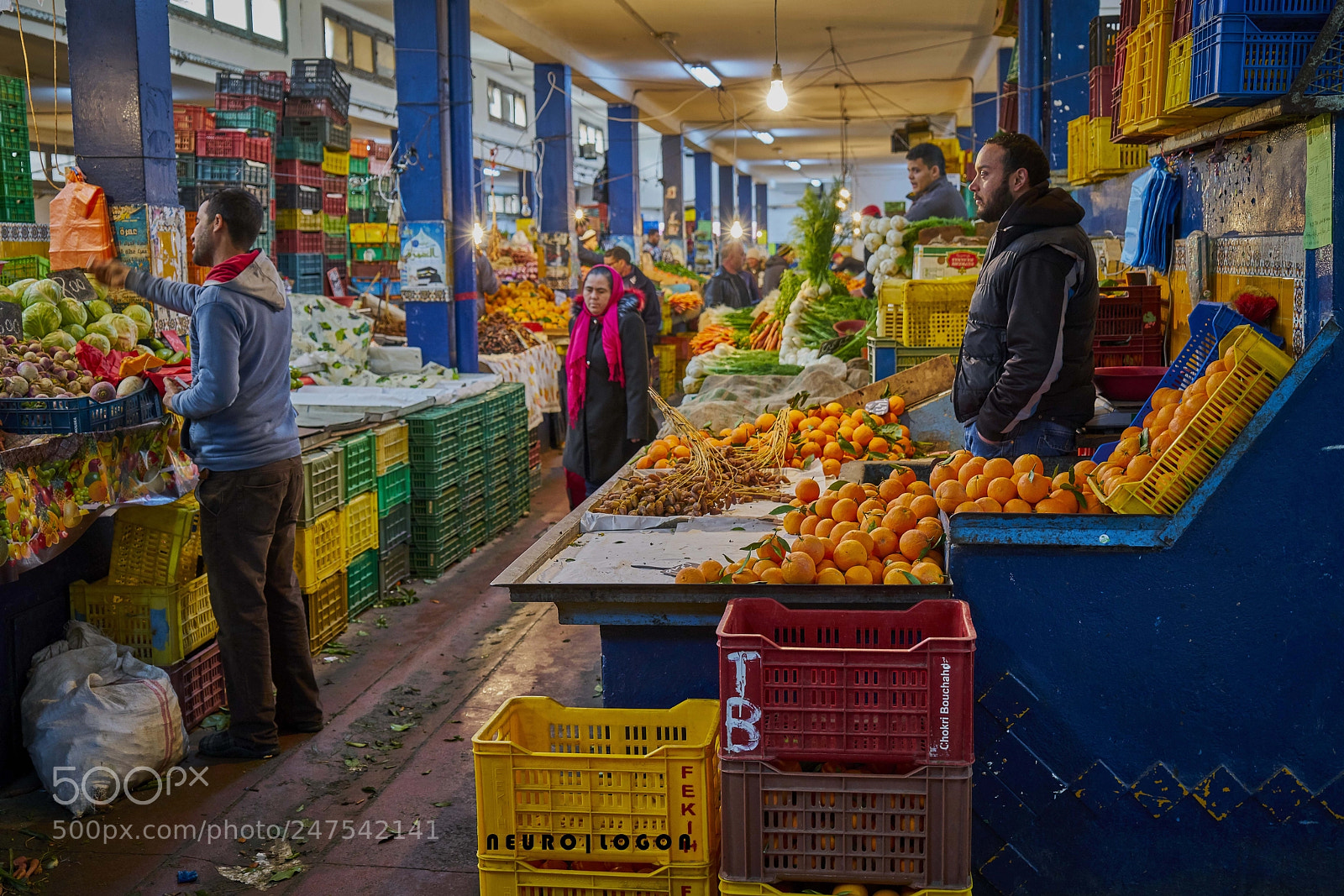 Sony a7R II sample photo. Covered market photography