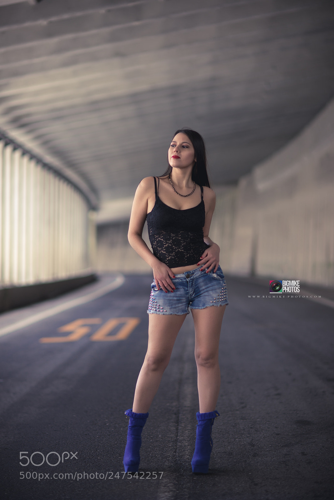Nikon D600 sample photo. Tunnel portrait 2 photography