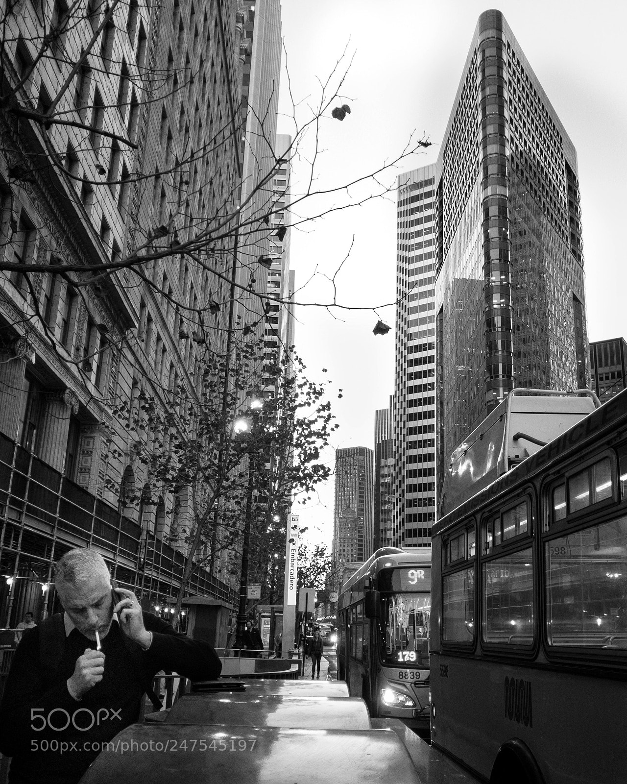 Apple iPhone 8 sample photo. Market street, san francisco photography